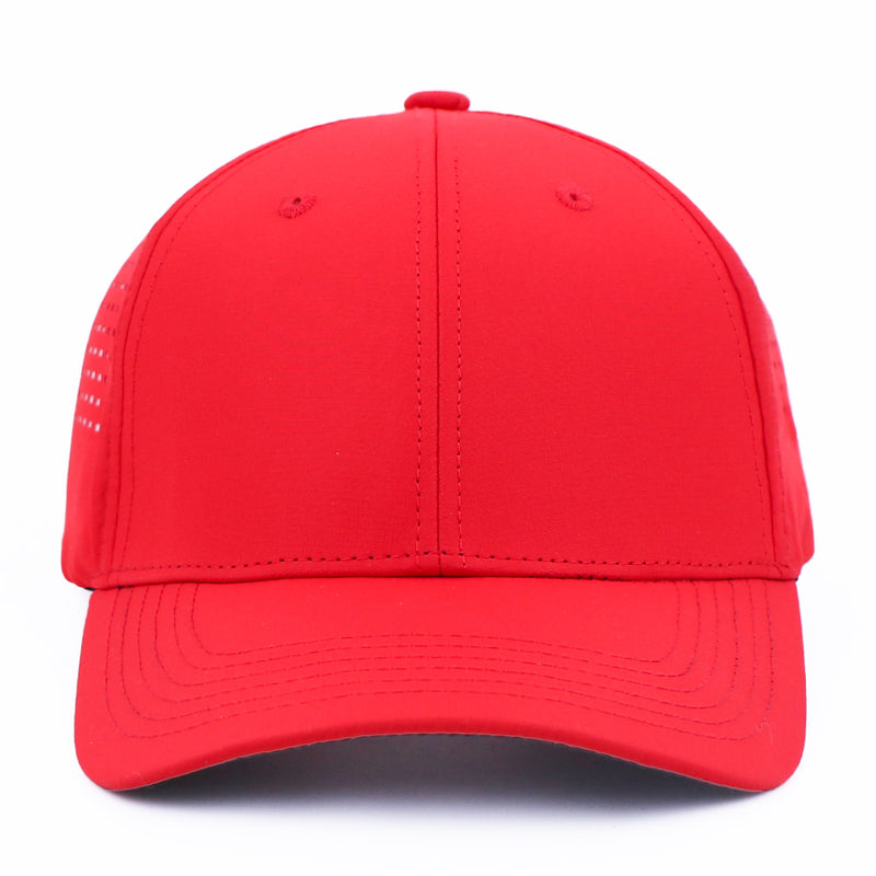 Blank Performance Hat - Red
