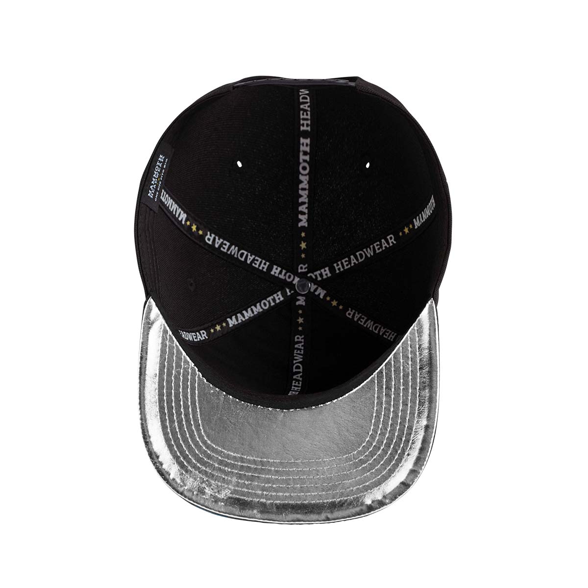 CLASSIC SNAPBACK - SILVER - UNDER VIEW