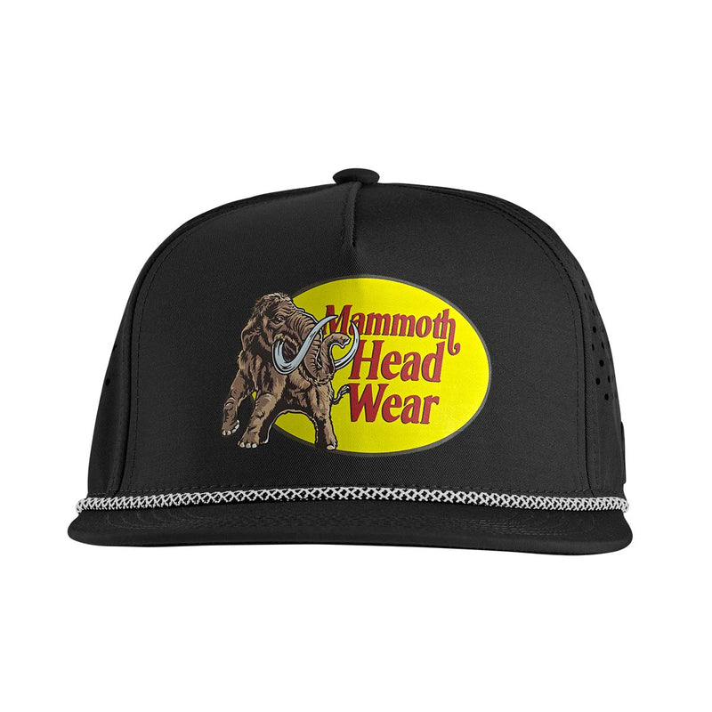 MAMMOTH ROPE PRO HAT - BLACK