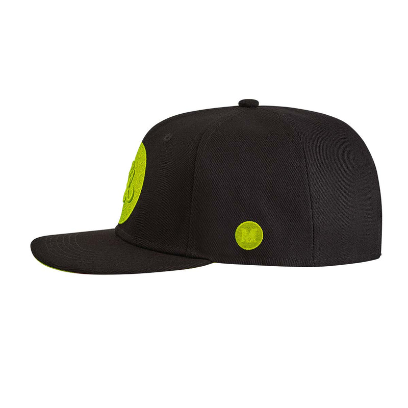 Classic Snapback - Green/Black Limited Edition Side View