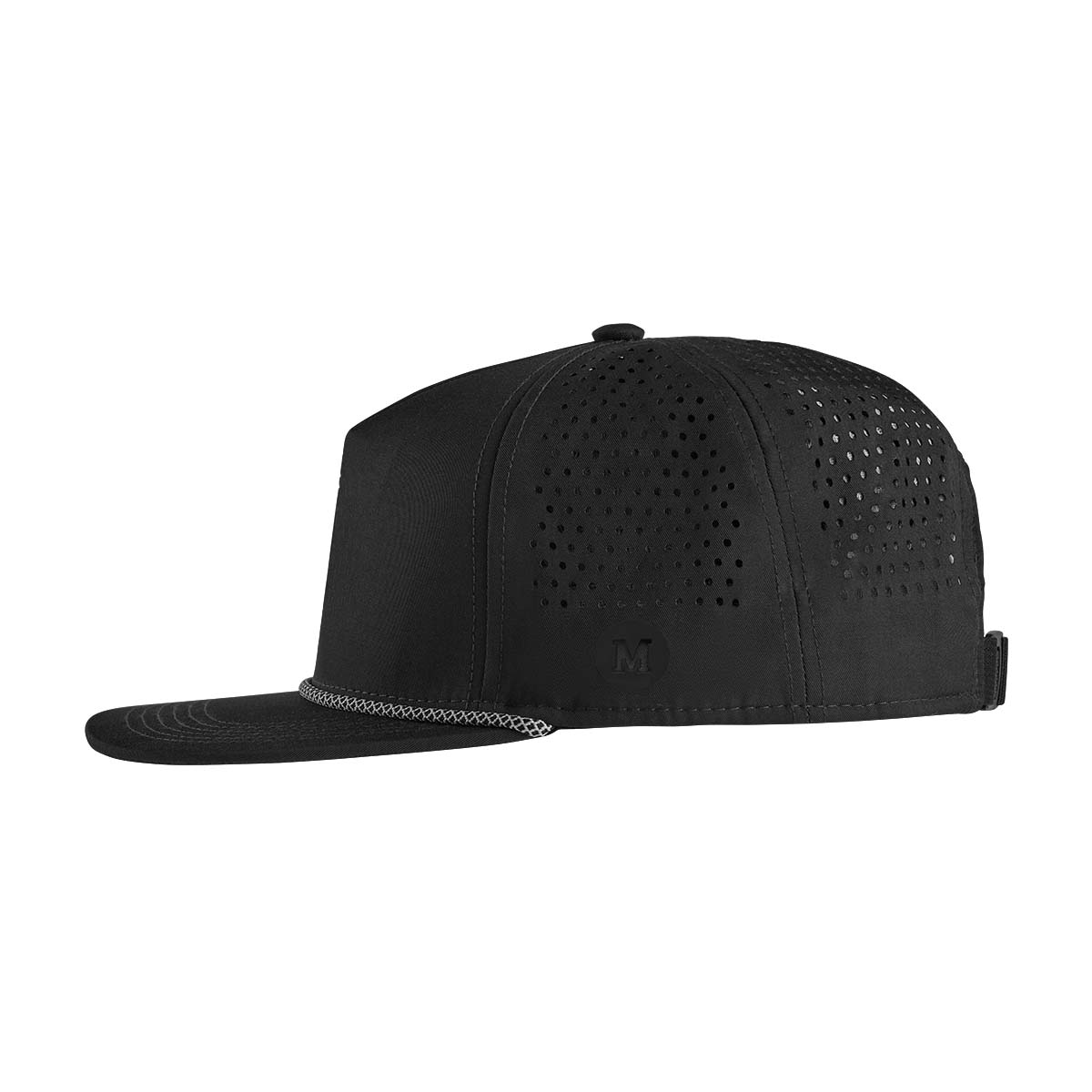 Black Blank Rope Hat - Classic Style & Comfort