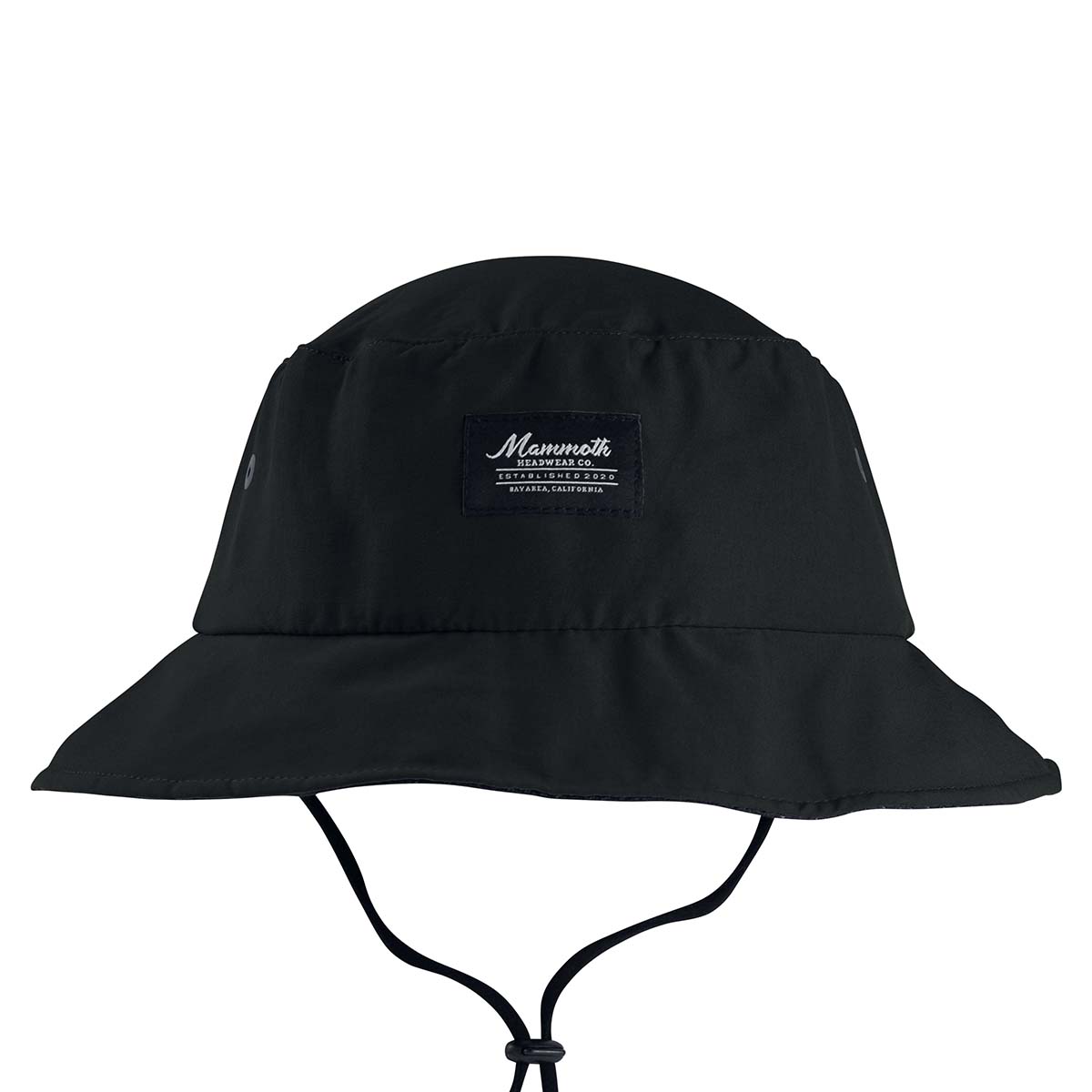 Black Performance Bucket Hat: Lightweight Sun Gear