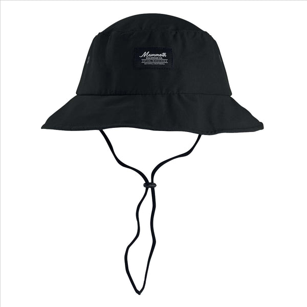 Black Performance Bucket Hat: Lightweight Sun Gear