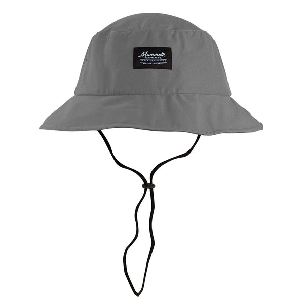 Grey Performance Bucket Hat: Lightweight Sun Gear