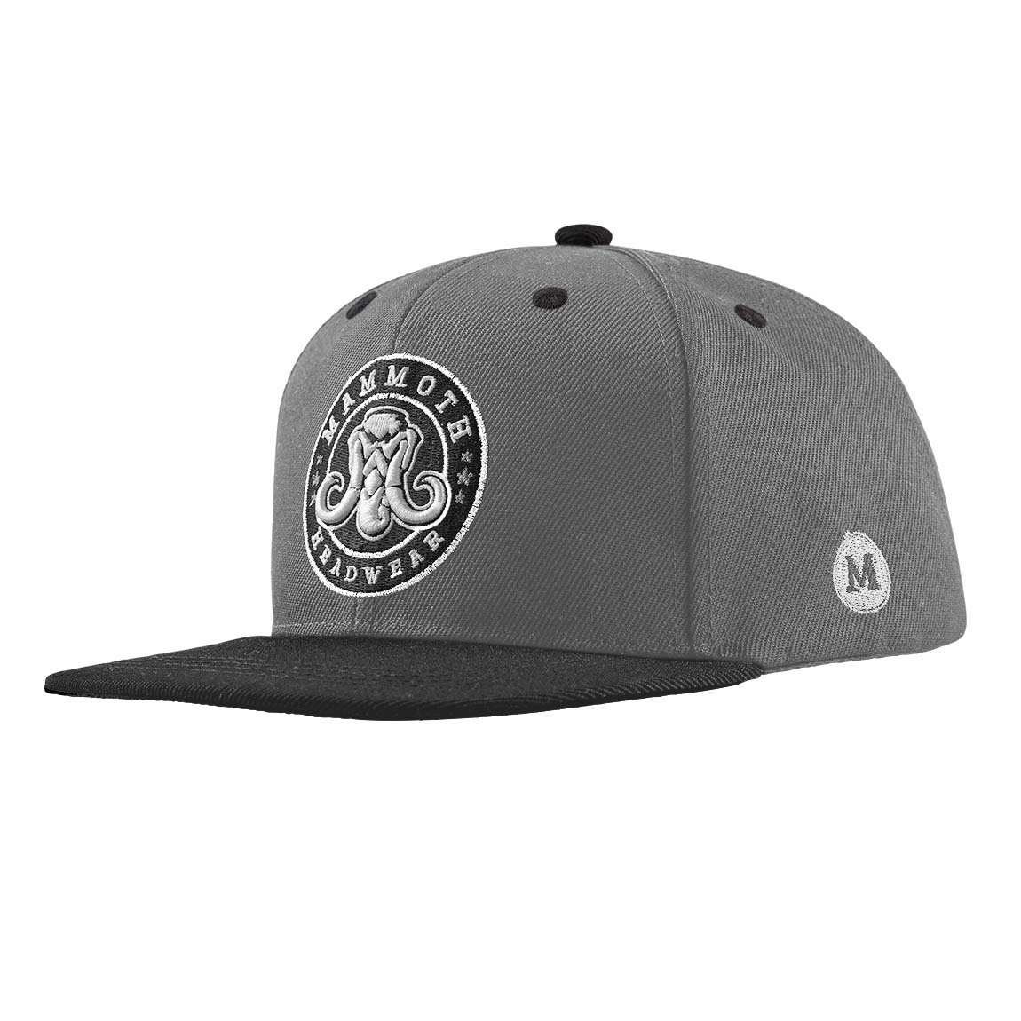 Grey XXL Snapback - Sleek Design & Ultimate Comfort - Mammoth Headwear