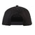 Black Classic Snapback XXL American Flag Hat - Rear View