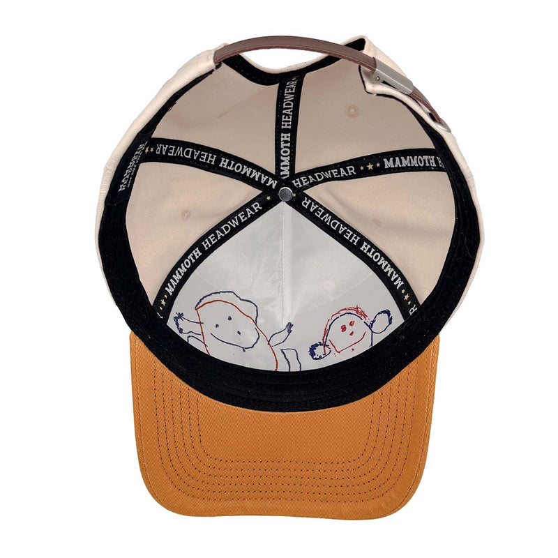 Dad Hat - Tan and Gold