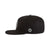 CLASSIC SNAPBACK - BLACK WITH SILVER MAMMOTH LOGO