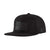 Black Classic Snapback XXL American Flag Hat