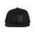 Black Classic Snapback XXL American Flag Hat - Front View