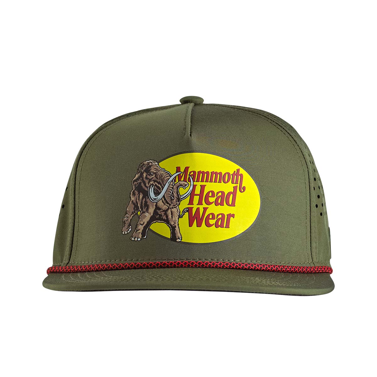 Mammoth Rope Pro Hat - Green: Durable and Stylish Design