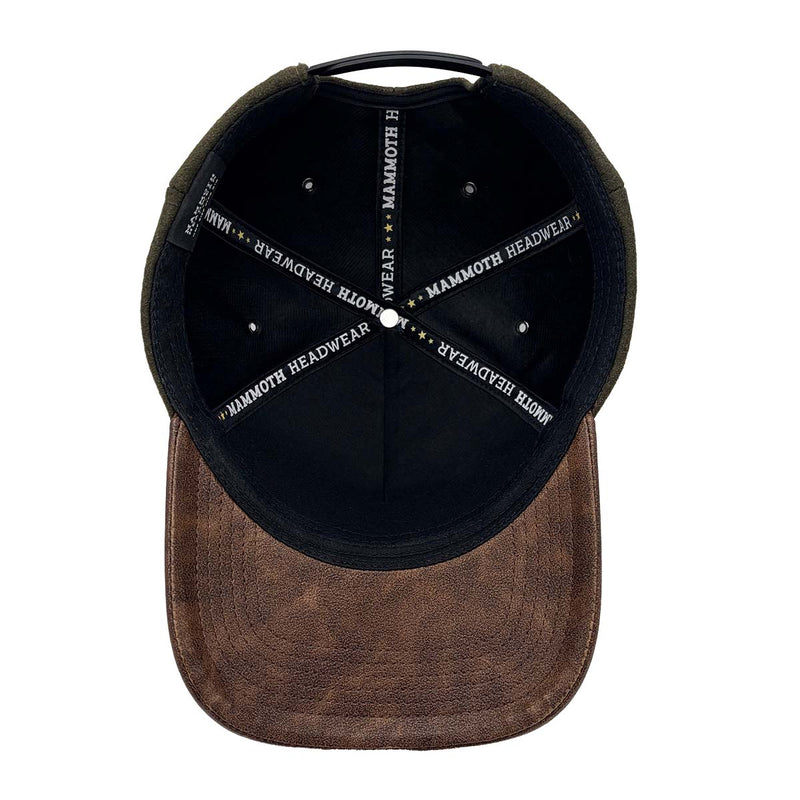 Wool Snapback - Green