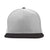 BLANK SNAPBACK XXL - GREY - Front View