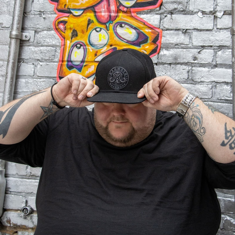 Classic Snapback XXL - Blacked Out