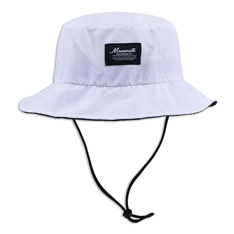 White Performance Bucket Hat