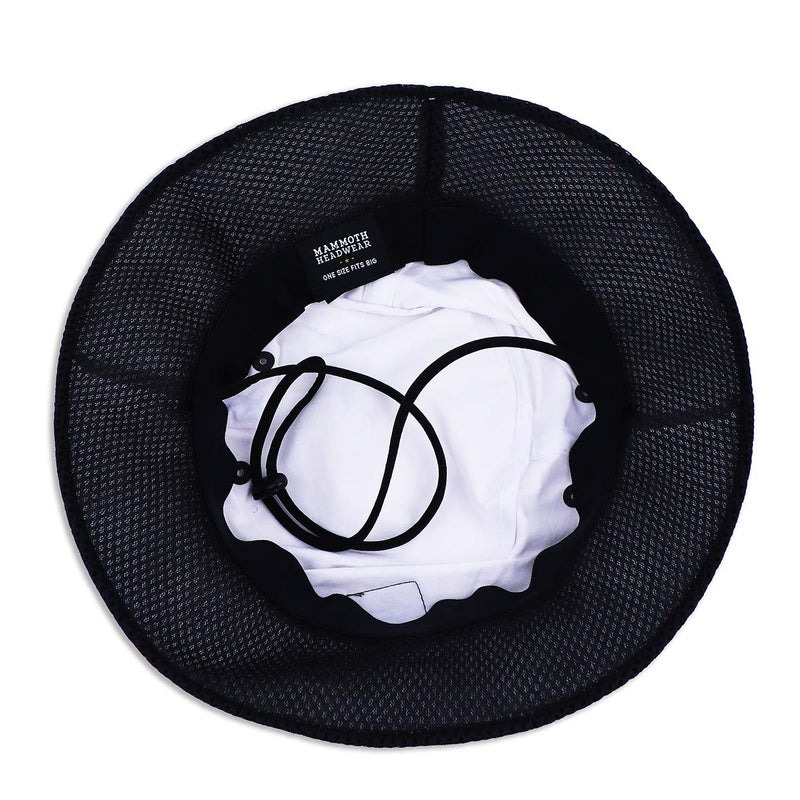 White Performance Bucket Hat