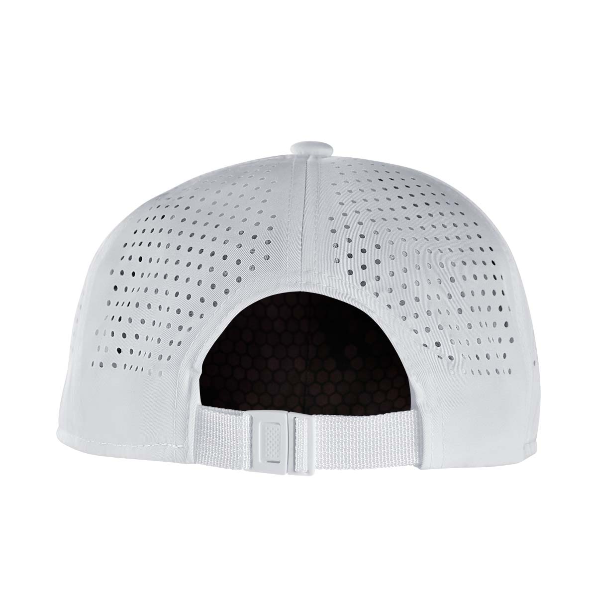 BACK BLANK PERFORMANCE HAT - WHITE