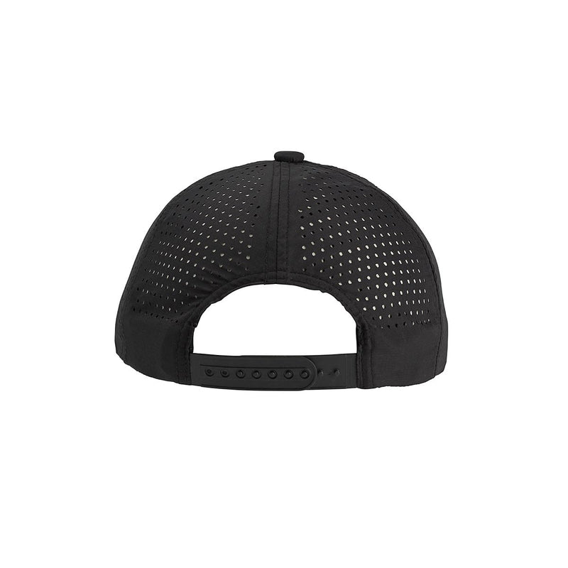 blank black snapback hat