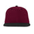 Blank Snapback in Maroon