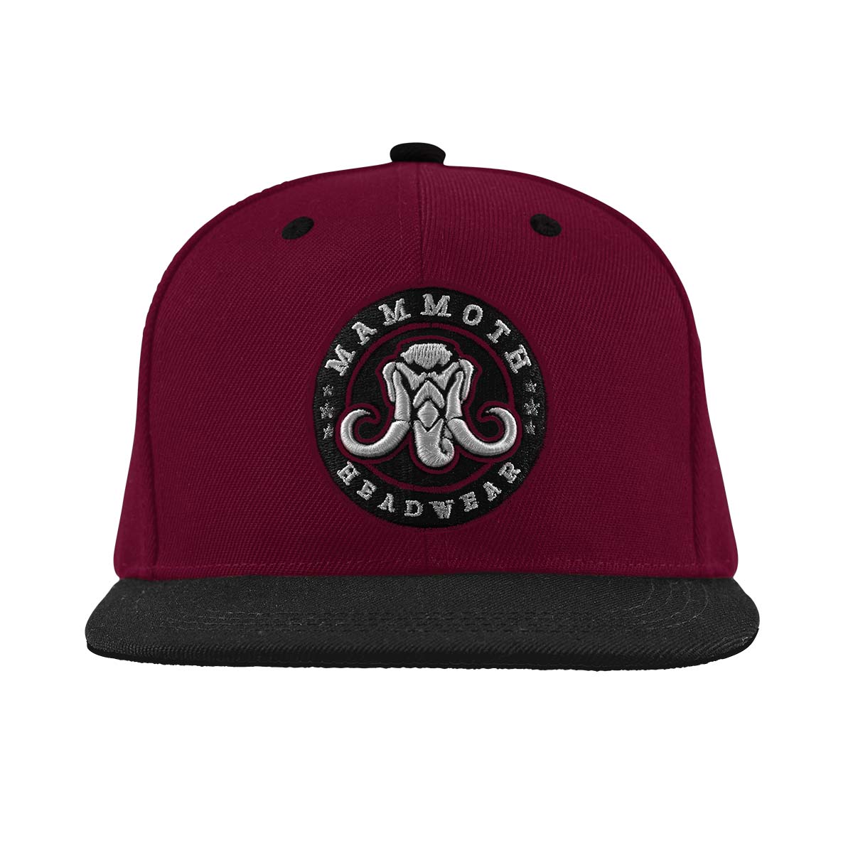 CLASSIC SNAPBACK - MAROON - Front View