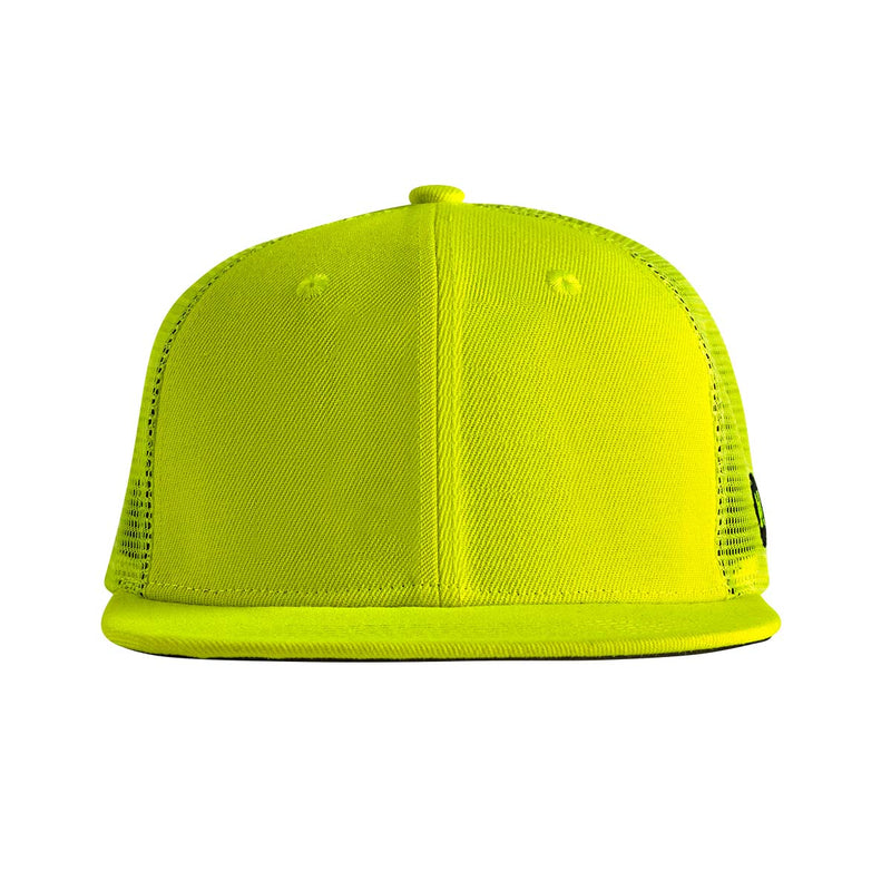 BLANK TRUCKER - HI-VIS GREEN