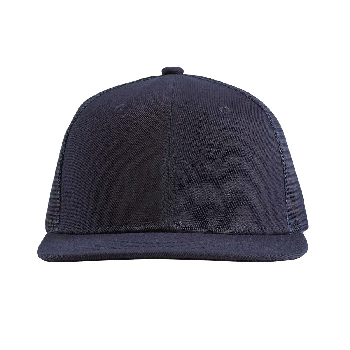 Blank Trucker Hat in Navy Blue: Oversized Comfort