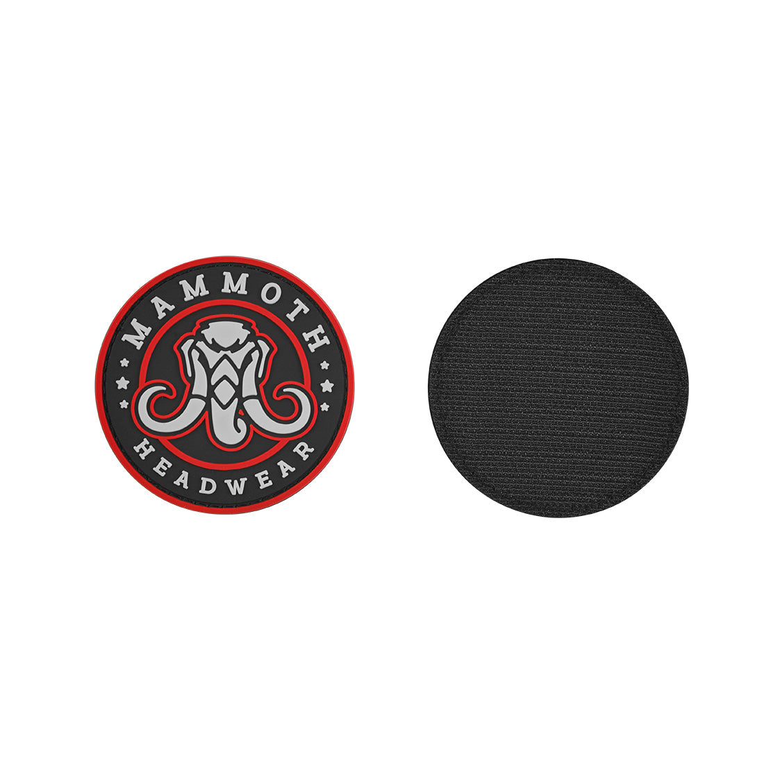 RED CLASSIC HAT PATCHES (SML)