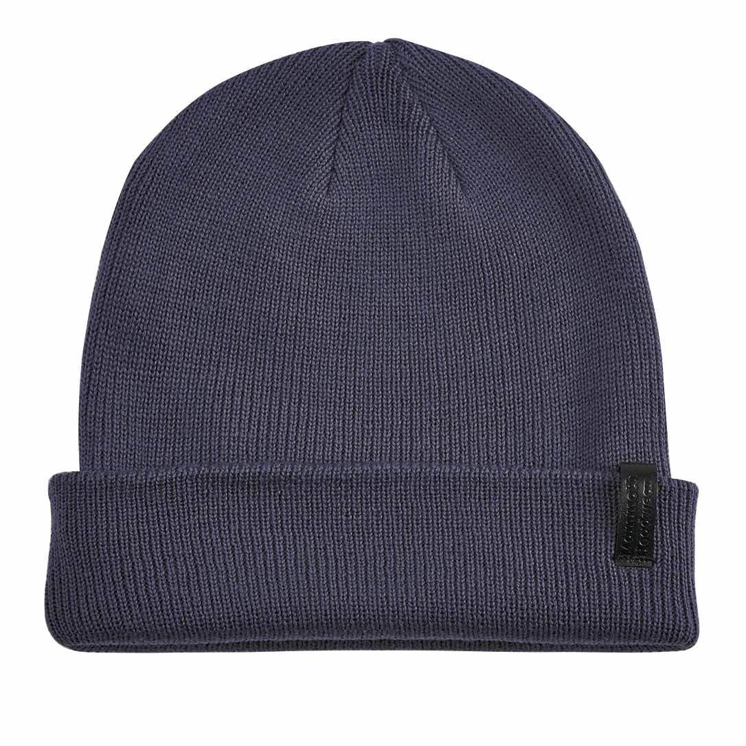 CLASSIC MERINO BEANIE - BLUE GREY