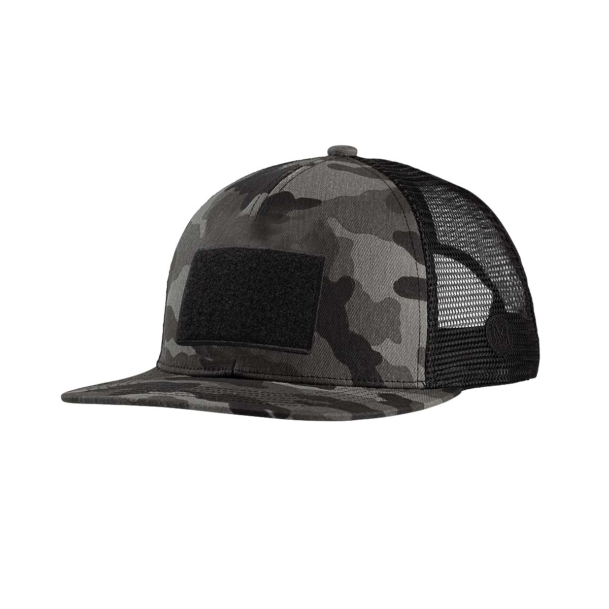 Tactical Patch Trucker Night Camo: Velcro® Snapback