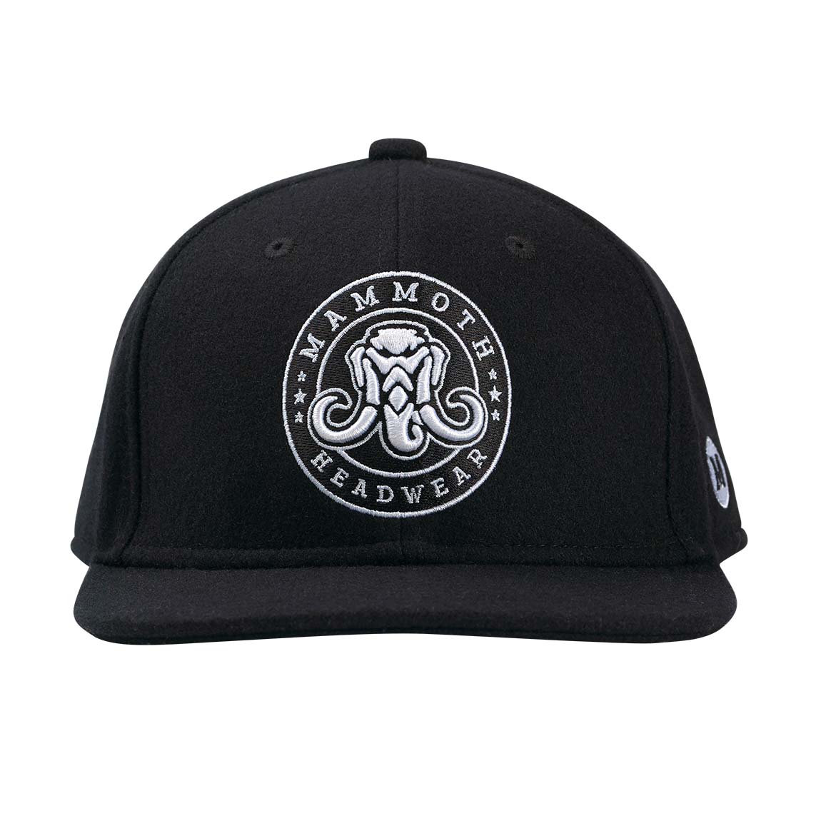 WOOL SNAPBACK - BLACK