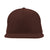 blank brown snapback hat