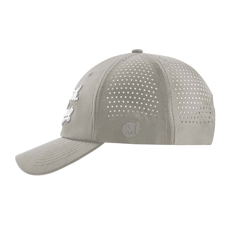 SCRIPT PERFORMANCE SNAPBACK - GREY - Side View