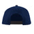 navy blue blank snapback