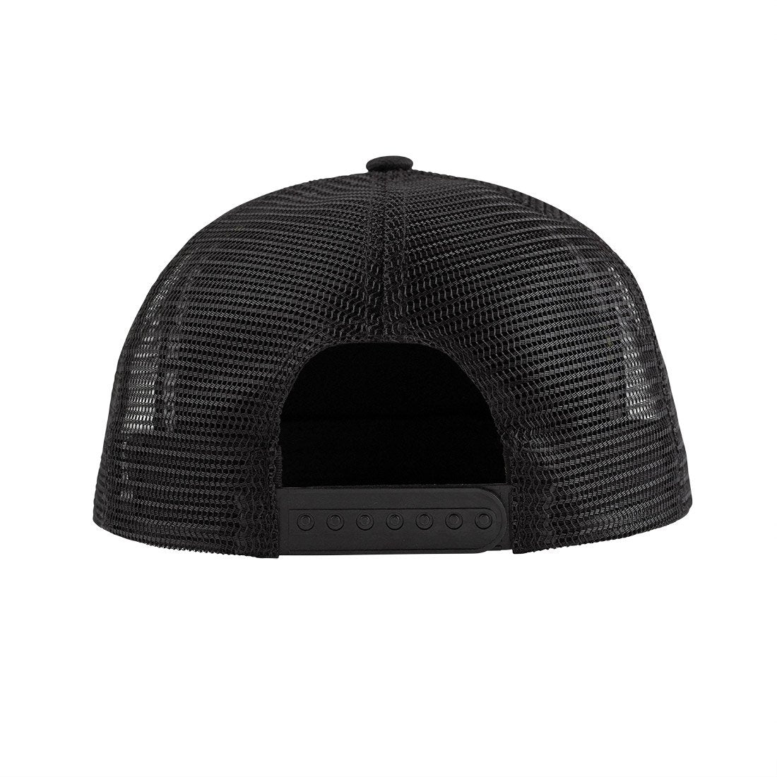 BACK of BLANK TRUCKER XXL - BLACK