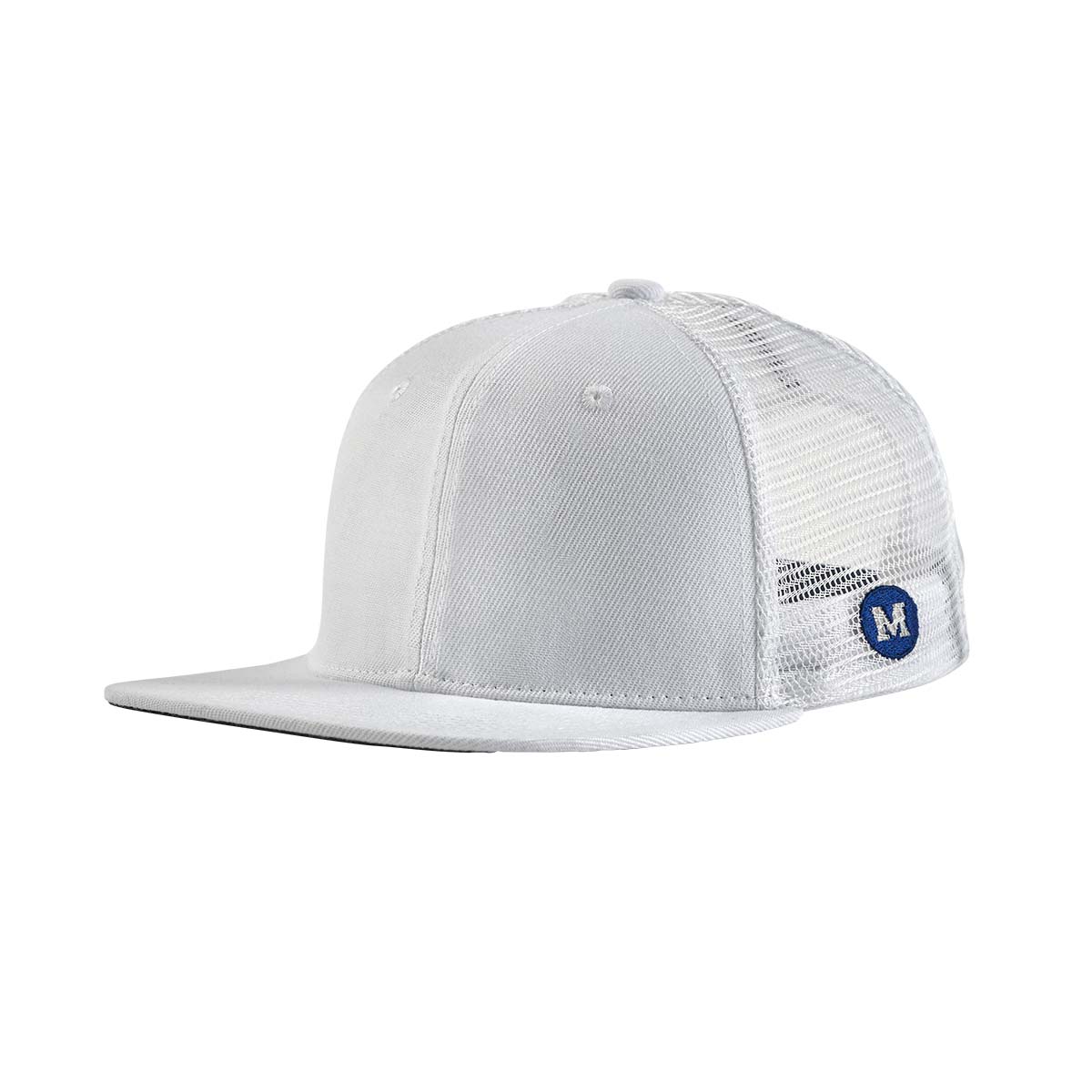 Blank Trucker Hat in White: Clean and Modern - Main Image