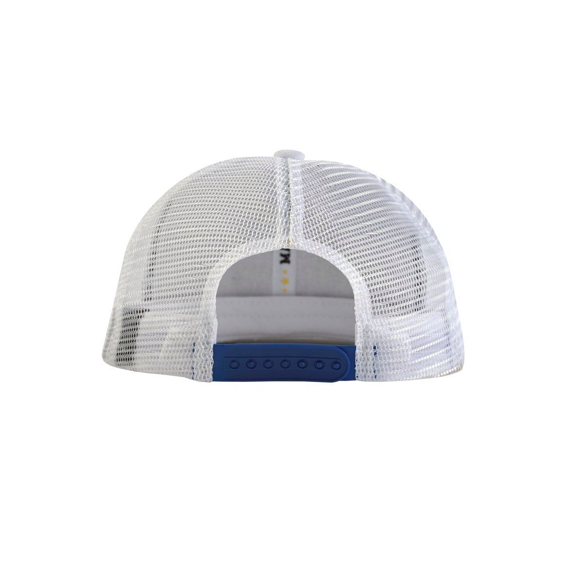 Classic Trucker White Hat - Rear View