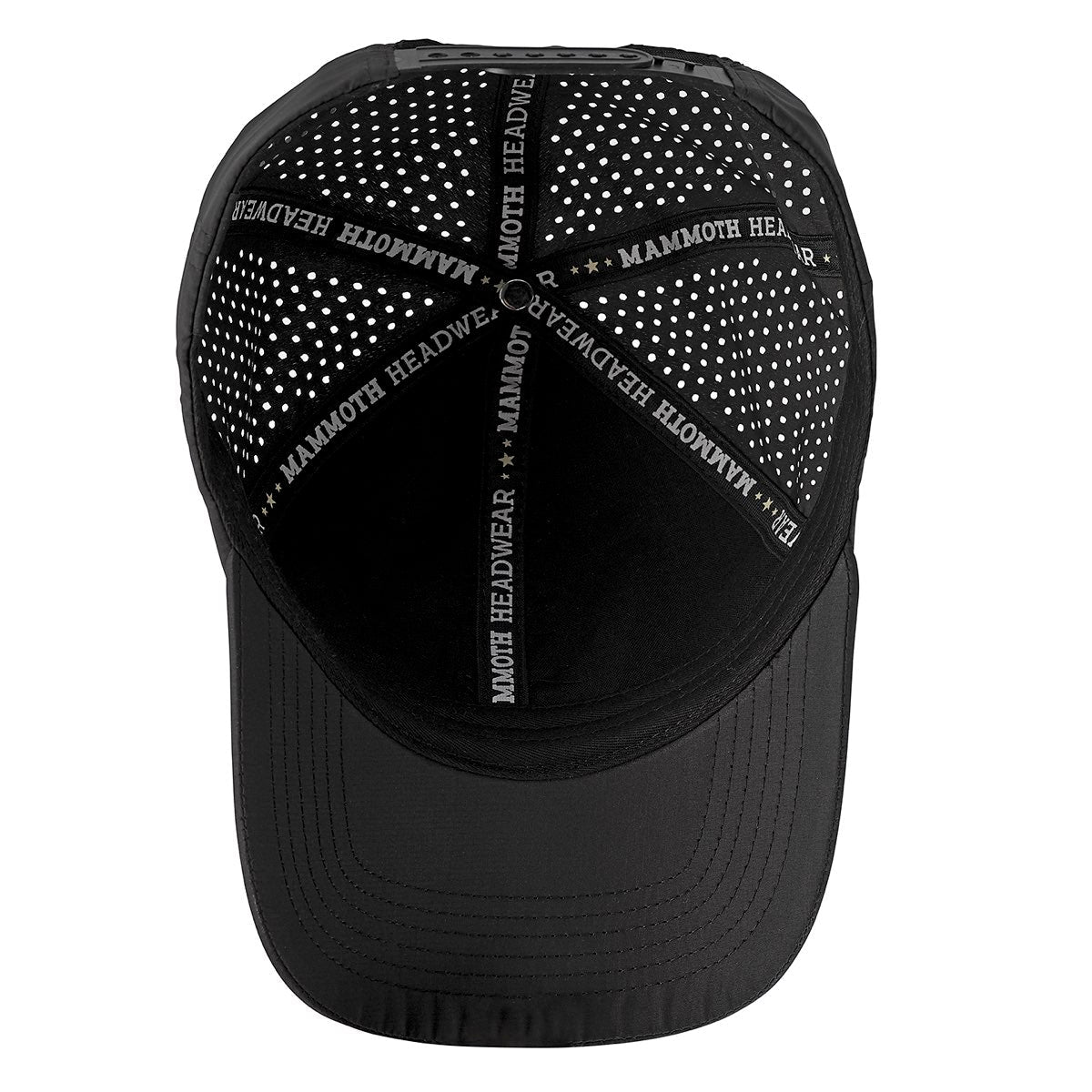 CLASSIC PERFORMANCE SNAPBACK XXL - BLACKED OUT - Inside View