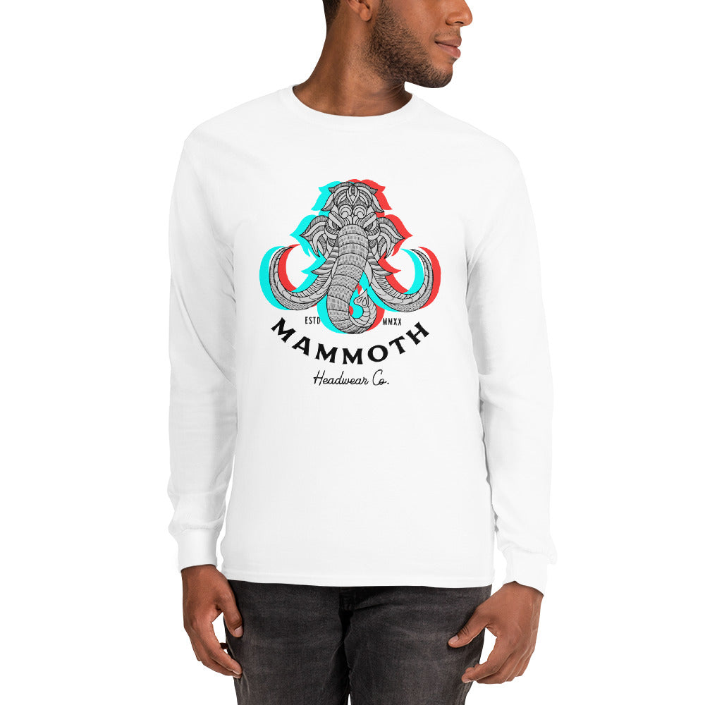 Wear the Mammoth 3D Lines Long Sleeve Tee