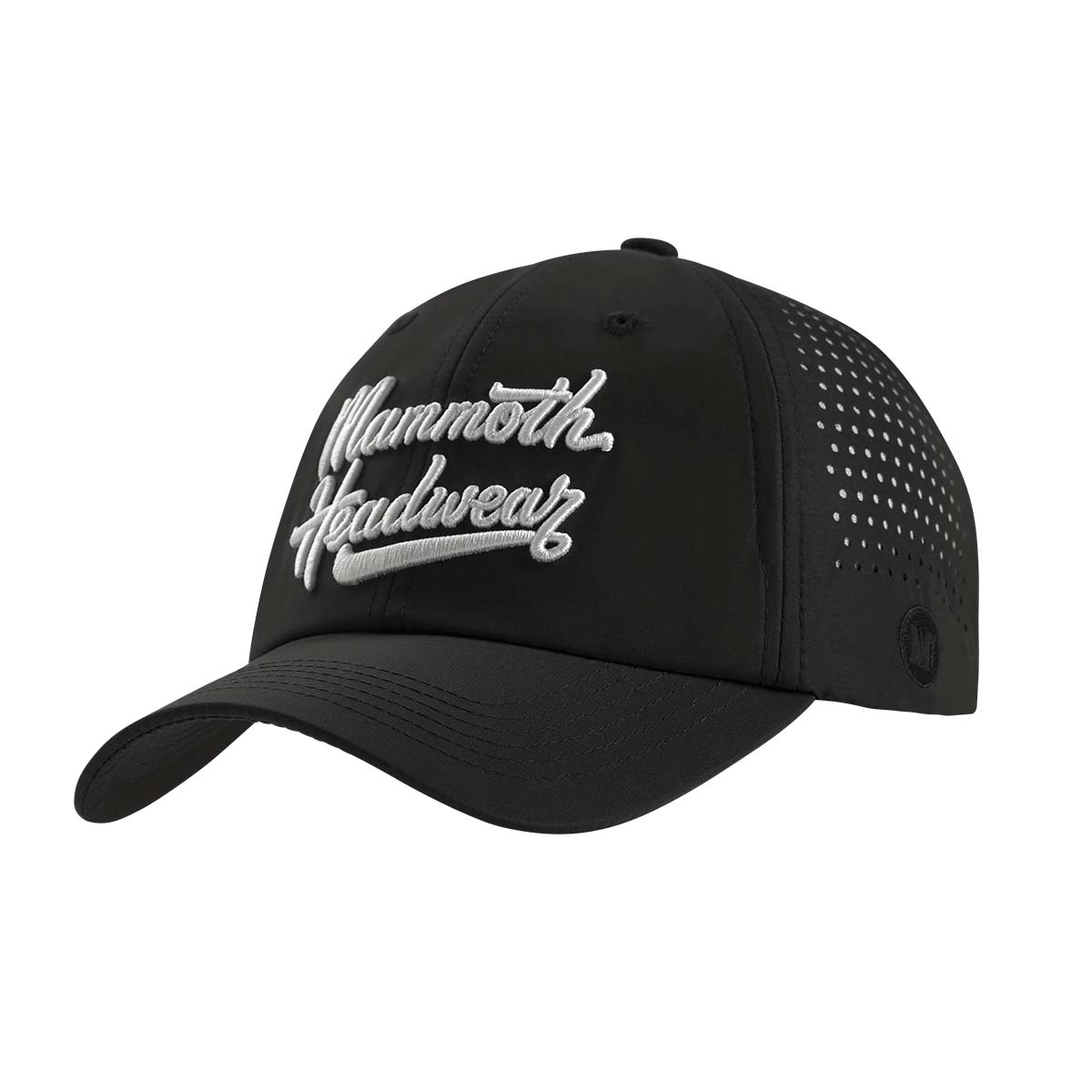 Black Performance Snapback: Lightweight & Quick-Dry