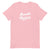 MAMMOTH TEE - CURSIVE - PINK